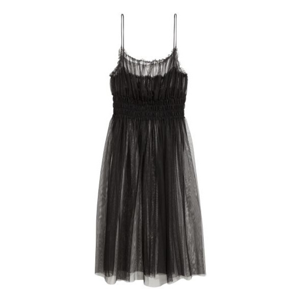 NWT H&M Transparent mesh dress